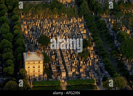 Cimetière du Père Lachaise Paris Ile-de-France France Europe Banque D'Images