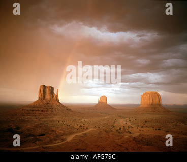 USA - ARIZONA : Monument Valley Banque D'Images