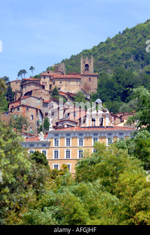 Collodi village Toscane Italie Banque D'Images