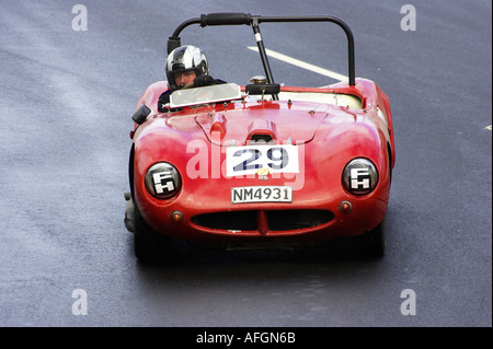 Mistral TR3a Classic Street Racing Dunedin ile sud Nouvelle Zelande Banque D'Images