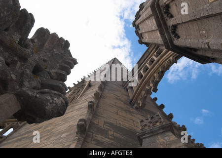 Des arcs-boutants de St James's Church Louth Lincolnshire. Banque D'Images