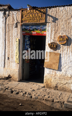 Dans le paysage de San Pedro de Atacama, Chili Banque D'Images