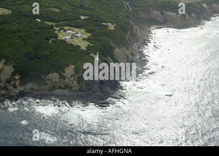 Vue aérienne de Cape Otway Lighthouse, NSW, Australie Banque D'Images