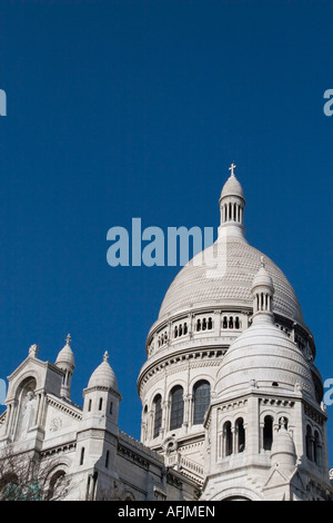 Le Sacré Coeur de Montmartre - Paris France 2007 Banque D'Images