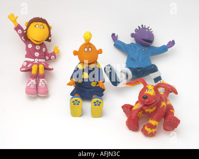 Tweenies Fizz MIlo Jake Doodles Banque D'Images