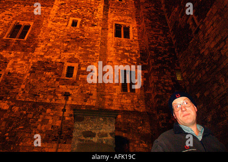 Le château de Douvres Ghost Vigil Dover Banque D'Images