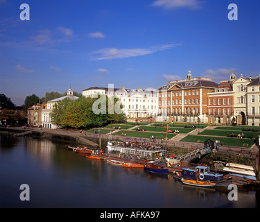 Richmond sur front de Thames, London, United Kingdom Banque D'Images