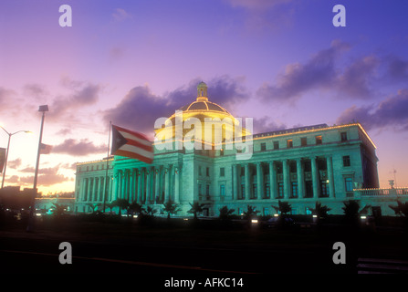 Capitol Building à San Juan Puerto Rico Caraïbes Banque D'Images