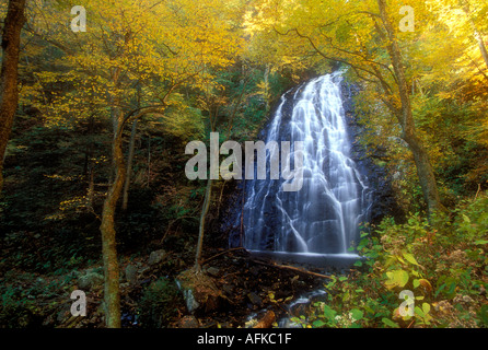 Crabtree Falls en Caroline du Nord USA Banque D'Images