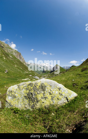 La Combe de la Neuva, Beaufort, alpes Banque D'Images