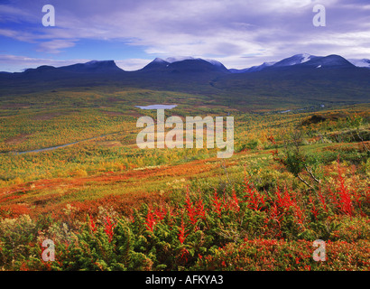 Symbole de la Laponie suédoise est Lapporten en Abisko National Park Banque D'Images