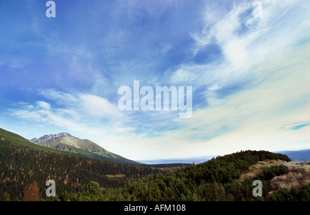 Vysoke Tatry - parc national montagnes Hautes Tatras, Slovaquie Banque D'Images