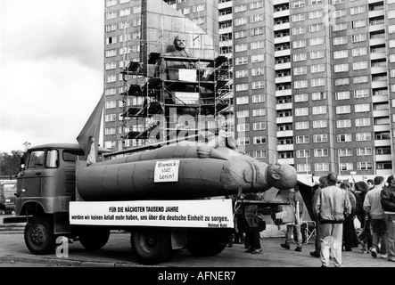 Géographie / voyages, Allemagne, Berlin, monuments, politique, démolition, monument Lénine, 1991, Banque D'Images