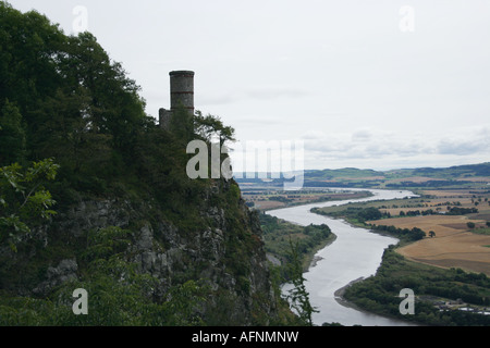 Tower Hill et de Kinnoull sur rivière Tay Perthshire Scotland Septembre 2007 Banque D'Images