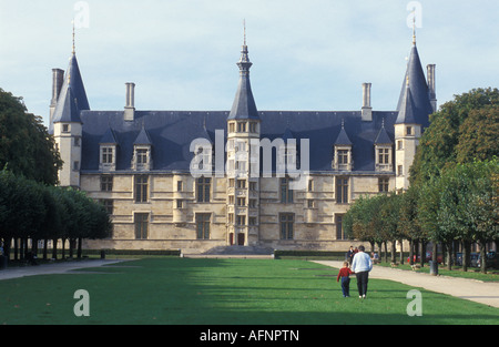 Le palais du duc Palais Ducal à Nevers Bourgogne France Banque D'Images