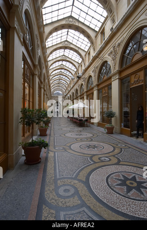 Galerie Vivienne Paris Banque D'Images