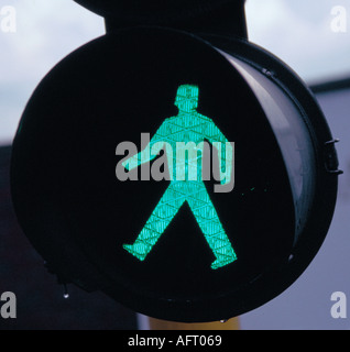 Inscrivez-piétons Gauteng Johannesburg Afrique du Sud Banque D'Images