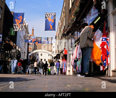 Carnaby Street, la célèbre attraction touristique à la mode, Soho, City of Westminster, London, England, United Kingdom Banque D'Images