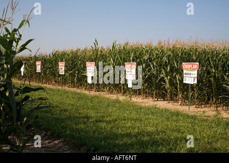 Croplan Genetics Répondre à tracer Banque D'Images