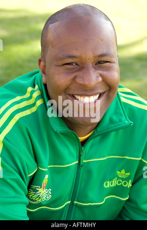Young man smiling, portrait, Close up Banque D'Images