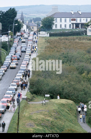 Comté de Lisdoonvarna, Clare Eire, années 1990. Festival annuel de jumelage de mois.autant que 15,000 personnes assistent. Tourisme Irlande du Sud HOMER SYKES Banque D'Images