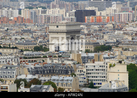 Arc de Triomphe, Paris, France Banque D'Images