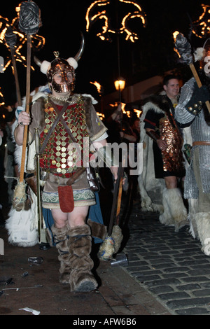 BONFIRE NIGHT VIKINGS UK LEWES Banque D'Images