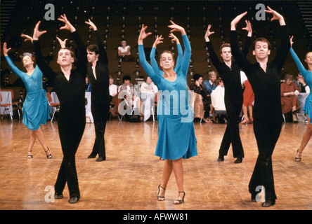 Come Dancing série télévisée des années 1980 filmée à Winter Gardens Blackpool Competition de danse. HOMER SYKES des années 1991 1990 Banque D'Images