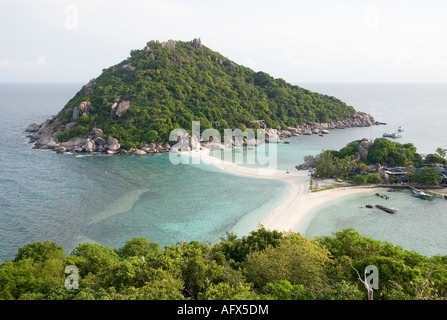 Vue sur l'île de Nang Yuan Banque D'Images