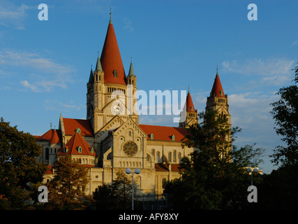 FRANZ VON ASSISI CHURCH, MEXICOCHURCH À VIENNE, AUTRICHE Banque D'Images