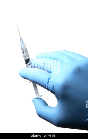 Vaccin contre la grippe Banque D'Images