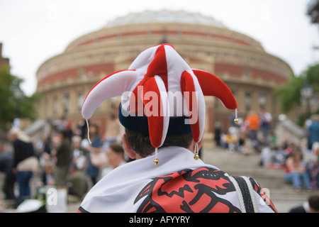 Last Night of the Proms au Royal Albert Hall South Kensington London UK L'Henry Wood Promenade Concerts HOMER SYKES Banque D'Images