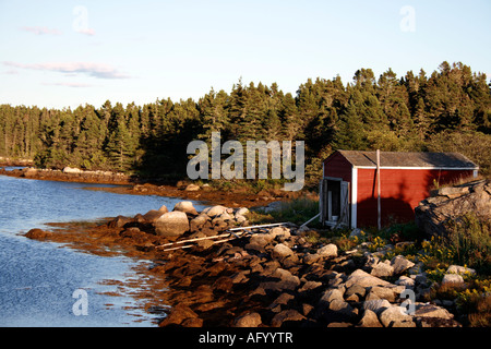 Maison abandonnée à Pennant, Nova Scotia, Canada. Photo par Willy Matheisl Banque D'Images