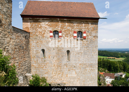 Château de Hohenstein, Franconia, Allemagne Banque D'Images