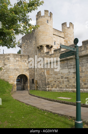 Walmgate Bar York England UK Banque D'Images