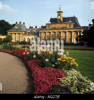 Géographie/voyages, Allemagne, Saxe, Dresde, château de Pilnitz, nouveau palais, vue extérieure, Europe, , Banque D'Images