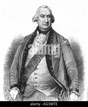 Cornwallis, Charles, 31.12.1738 - 5.10.1805, général britannique, demi-longueur, gravure, 19ème siècle, Monsieur, Seigneur, 1ère marquis Cornwallis, , Banque D'Images