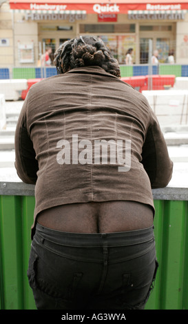 Noir les fesses de l'homme Photo Stock - Alamy