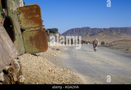 Afghanistan Kandahar moudjahidine pendant la dernière année de la guerre avec l'Union Soviétique Banque D'Images