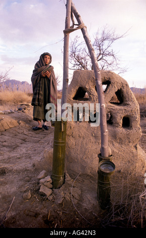 Afghanistan Kandahar moudjahidine pendant la dernière année de la guerre avec l'Union Soviétique Banque D'Images