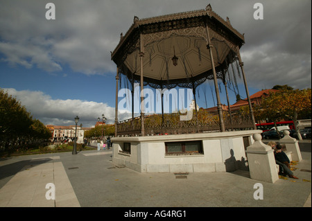 Alcala de Henares, Madrid, Espagne, touristiques, carré, panoramique, plaza mayor, ville, village, Voyage Vacances Banque D'Images