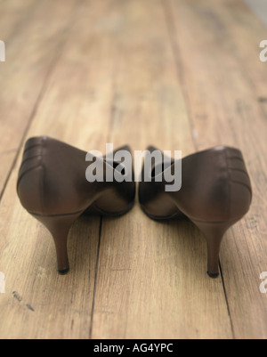 chaussures femme Banque D'Images