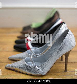 chaussures femme Banque D'Images