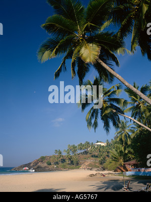 Kovalam Kerala Inde Hawah Beach aka Eve s Beach Banque D'Images