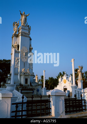 Inde Goa Assolna monument du Christ Roi Banque D'Images