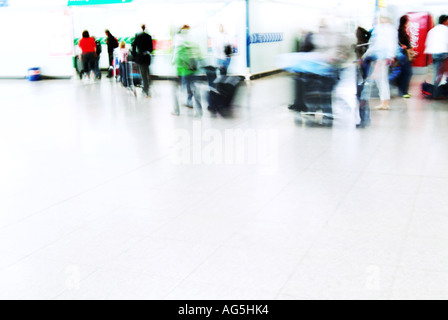 L'aéroport de Stansted, Angleterre Banque D'Images