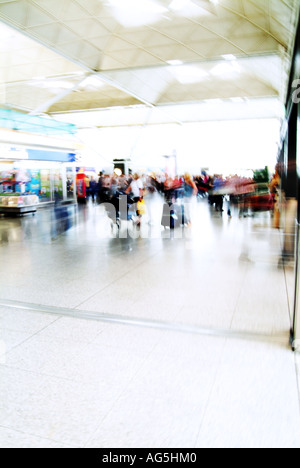 L'aéroport de Stansted, Angleterre Banque D'Images