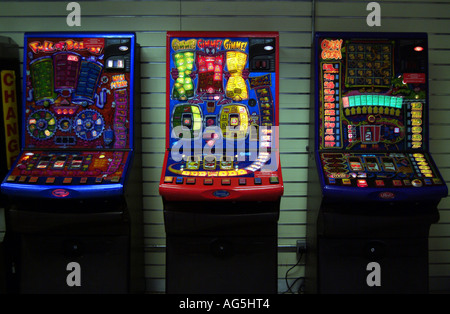 Machines à fruits Banque D'Images