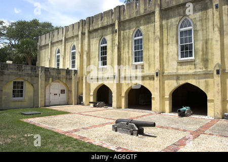 Le musée de l'arsenal de Beaufort, Beaufort, Caroline du Sud, USA Banque D'Images