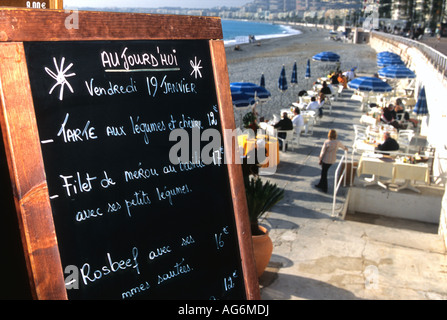 Nice Alpes-Maritimes 06 French Riviera Cote d'Azur PACA France Banque D'Images